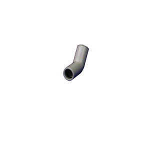 Curva de 45º de 20 mm para tubo rígido de PVC blanco (bolsa con 30 unidades)