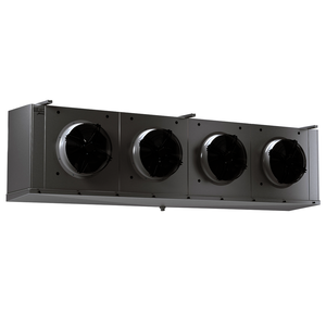 Evaporador industrial cúbico ECO ICE-64B-10 con separación de aleta de 10mm, 4 hélices Ø630 mm