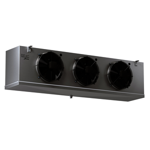Evaporador cúbico para CO2 ECO CGC 353 A4 ED con separación de aleta de 4mm, 3 hélices Ø350 mm y desescarche eléctrico