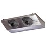 Evaporador techo para CO2 ECO CGS 12AH3 ED con separación de aleta de 3,5/7mm, 2 hélices Ø200 mm y desescarche eléctrico