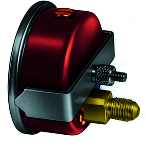 Manómetro de alta presión de Ø 68 mm con glicerina MPG-580-SH para R-22,R407C y R-410A. Conexión 1/4