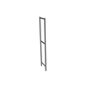 Escalerilla de aluminio anodizado FERMOSTOCK 1675x460mm.