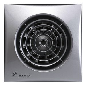 Extractor de baño S&P SILENT-200 CRZ SILVER