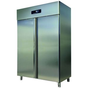 Armario congelador vertical doble puerta inox Gastronorm 1.200
